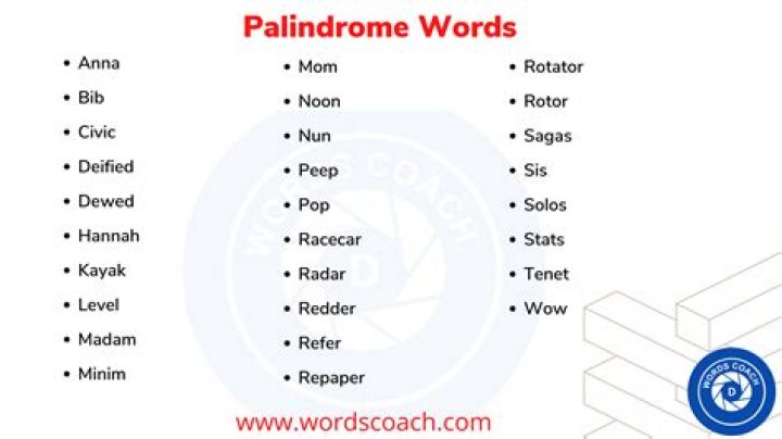 100 Palindrome Words: A Complete Guide To Unique Words That Read The Same Backwards