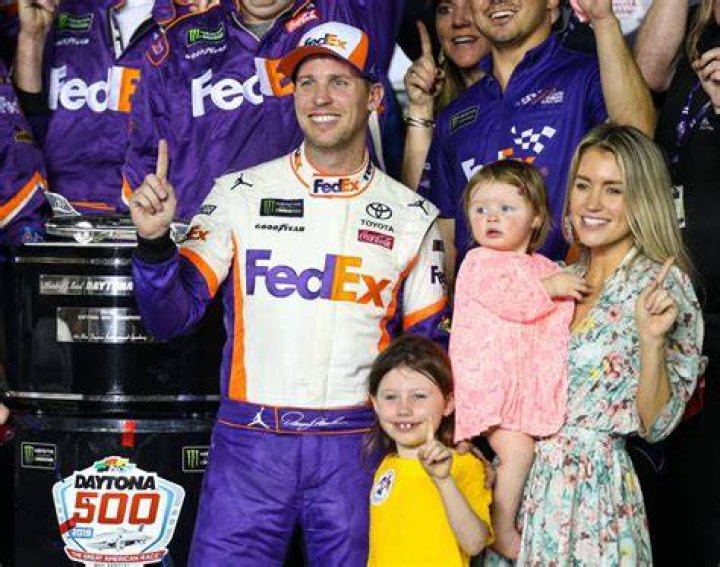 A Close-up Look At Denny Hamlin's Family Unit