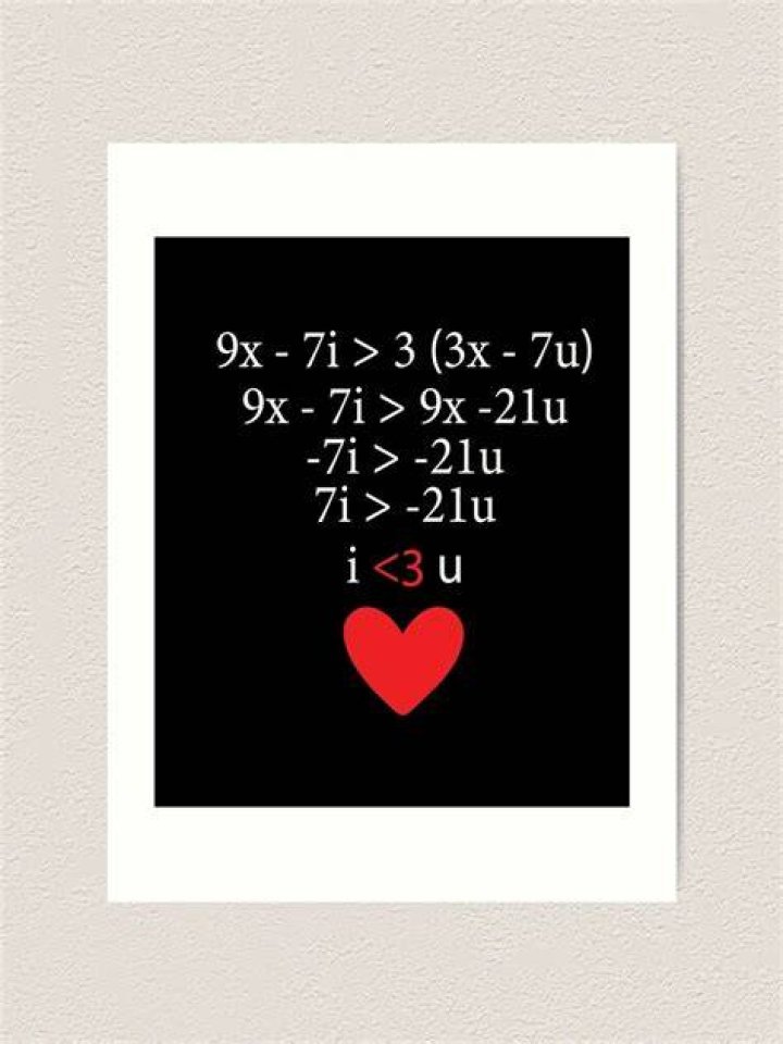 A Formula For Love And Success