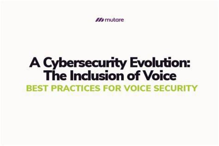 A Leading Voice In Cybersecurity