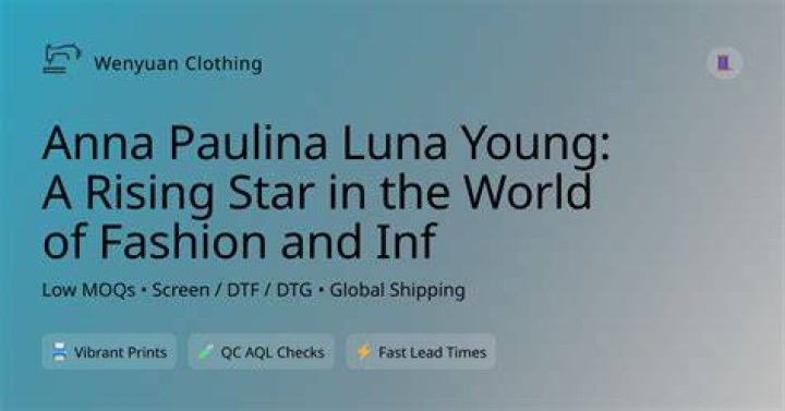 A Rising Star In The World Of Fashion