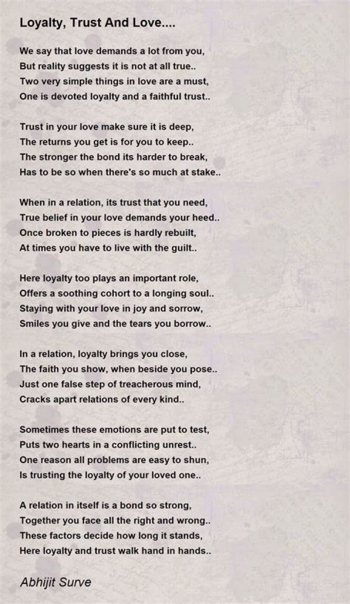 A Testament To Loyalty And Love