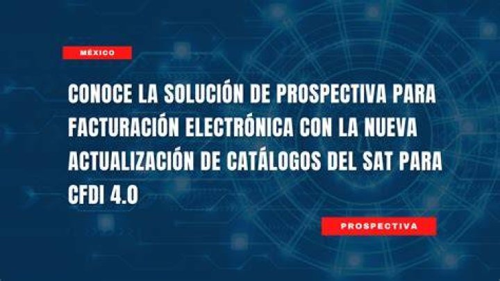 Actualización de catálogos del SAT