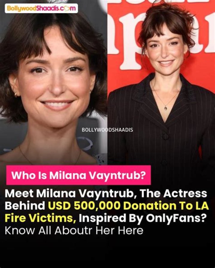 All The Insightful Details About Milana Vayntrub's Relationships