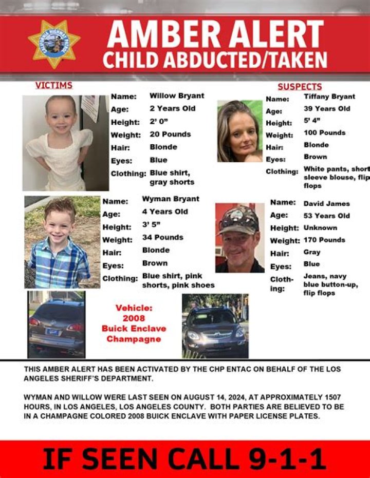 Amber Alert Issued For Parrish, AL: Search Intensifies