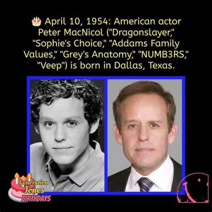 Are Peter MacNicol And Kristy McNichol Related?