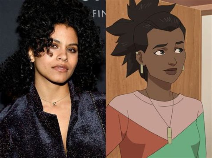 Atlanta actress who voices Mark's girlfriend Amber Bennett in Invincible: 2 wds.