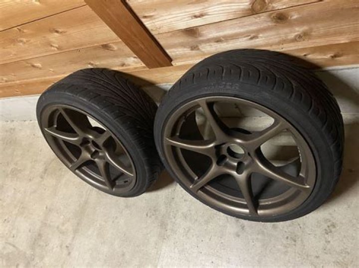 AZ Square Set of Rare JDM 18x9 +20 Grenade GX-01 Wheels w/ Tires - Zilvia.net Forums
