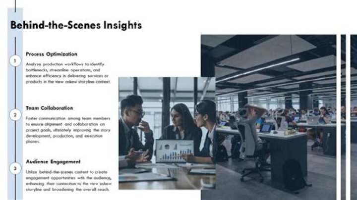 Behind-the-Scenes Insights And Impactful Contributions