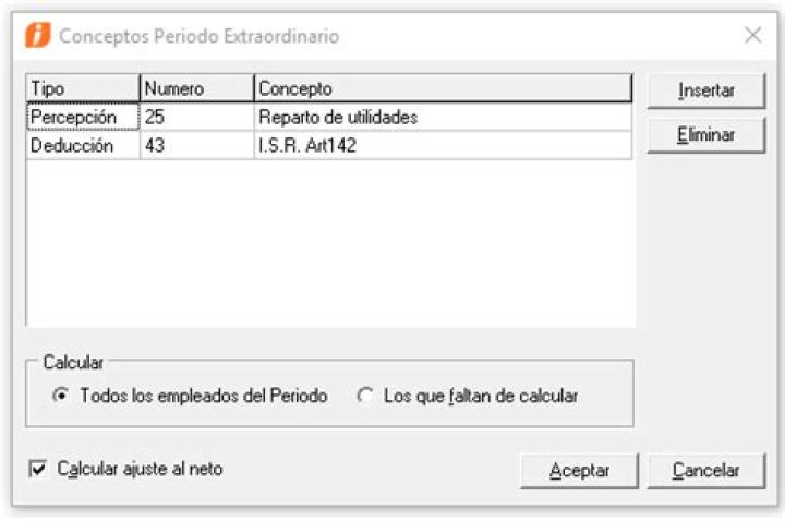 Cálculo de PTU en CONTPAQi® Nóminas