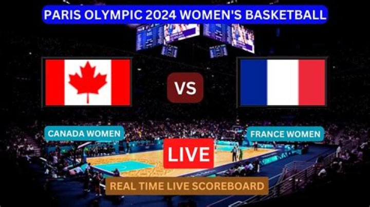 Canada vs. France live match 29 July 2024