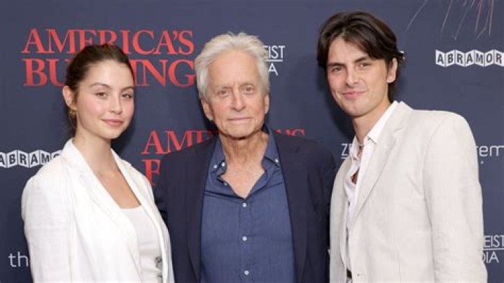 Catherine Zeta-Jones Posts Throwback Pic Of Husband Michael Douglas With His 3 Kids On Fathers Da