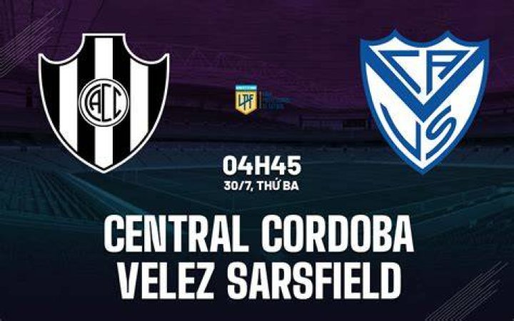 Central Córdoba - Vélez Sársfield live 29.07.2024
