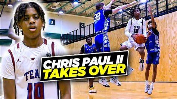 Chris Paul's Son's Journey In Basketball