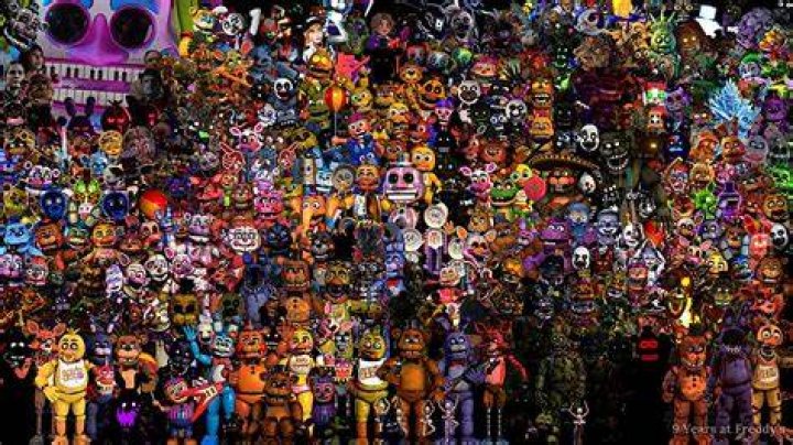 Complete Directory Of All Five Nights At Freddy's Characters