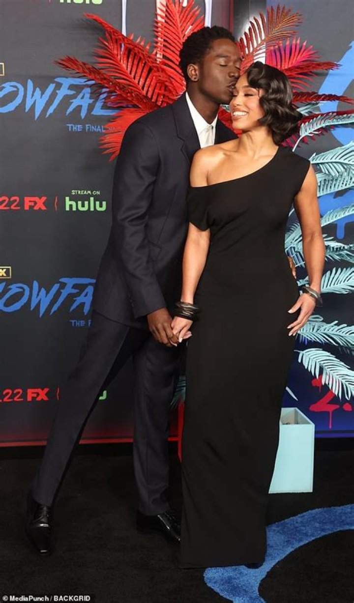 Damson Idris And His Charming Partner: A Love Story Unfolded