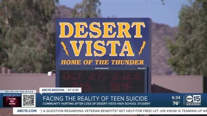 Desert Vista High School Incident: Lockdown initiated at Desert Vista High School after Student