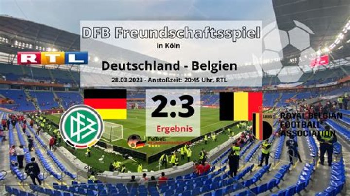 Deutschland gegen Belgien im live So seht ihr Deutschland - Belgien heute live im TV und 29/07/2024 Heute