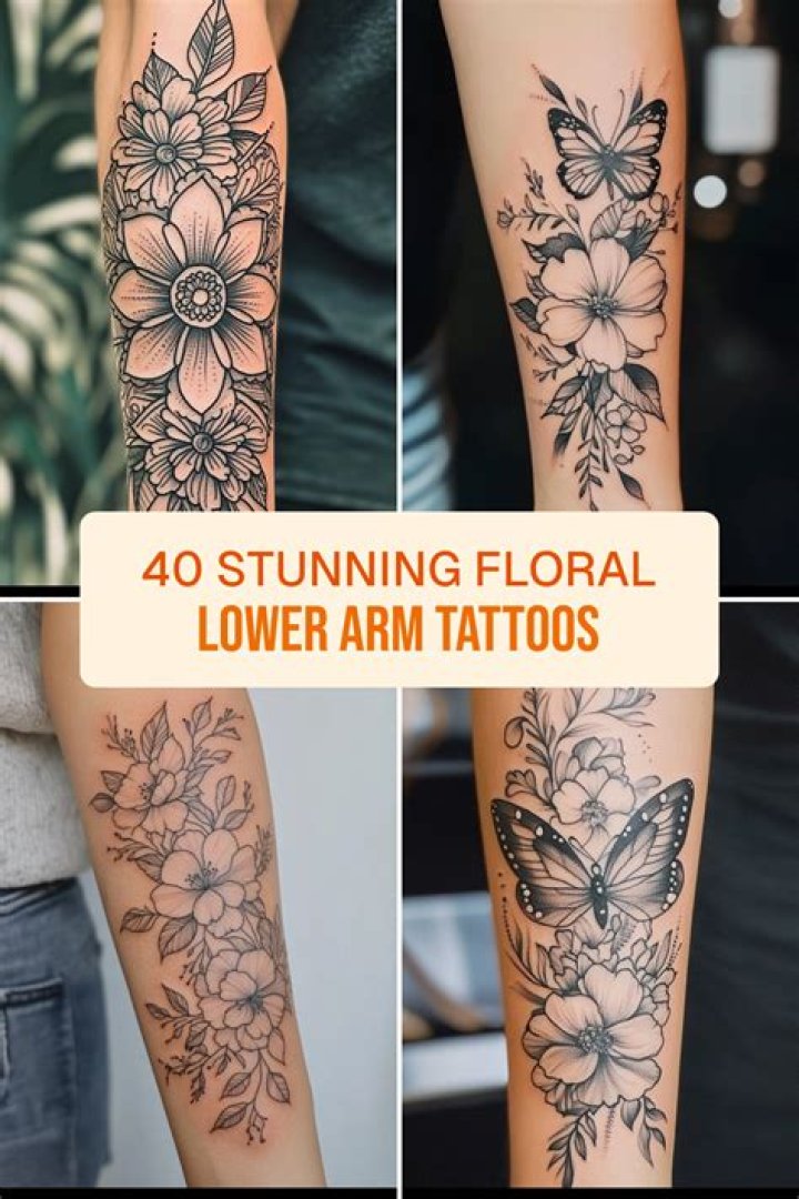 Discover Captivating Lower Arm Tattoo Designs