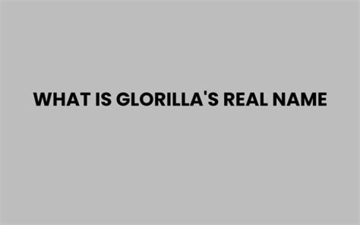 Discover Glorilla's Real Identity: Uncovering Her True Name