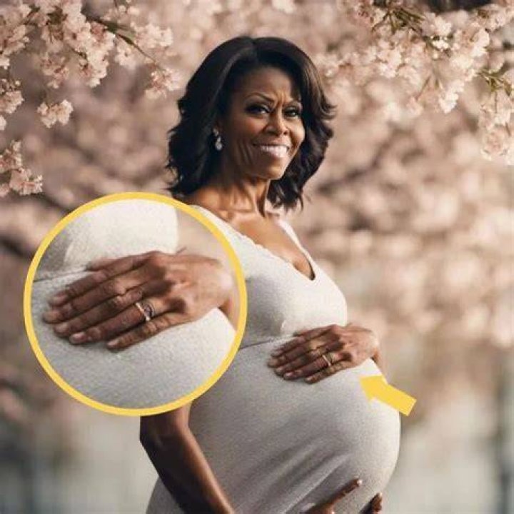 Discover Rare Photos Of Michelle Obama's Pregnancy