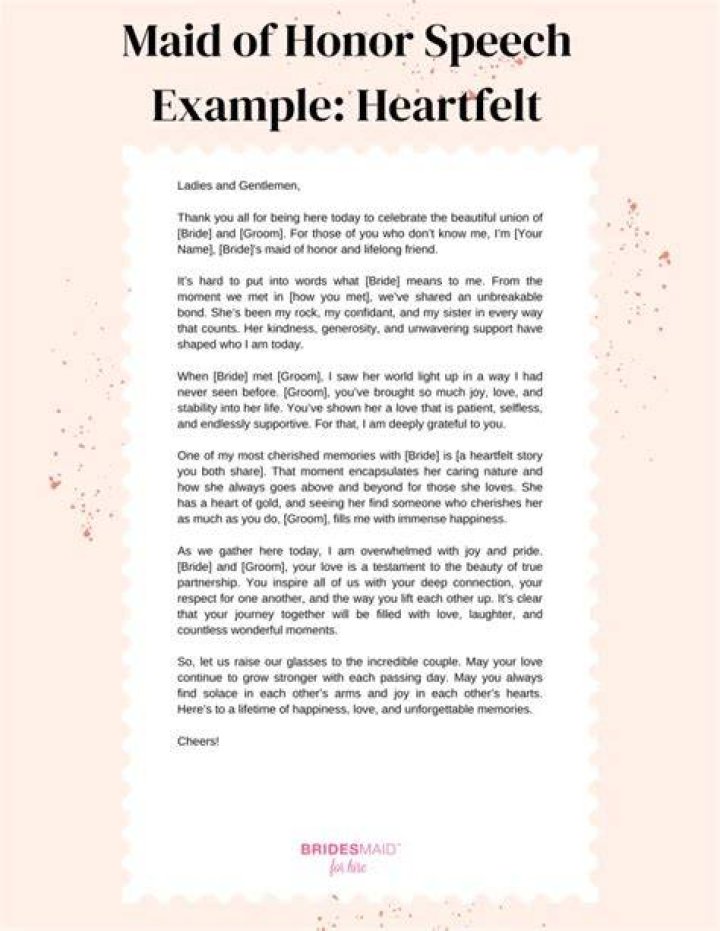 Discover The Art Of Heartfelt Speeches