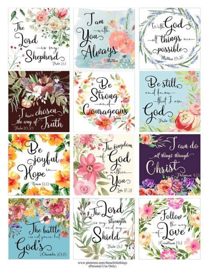 Discover The Beauty Of God's Word: Bible Verses On Flowers