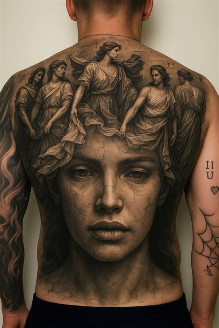 Distinctive Back Tattoo Pieces For Captivating Body Art