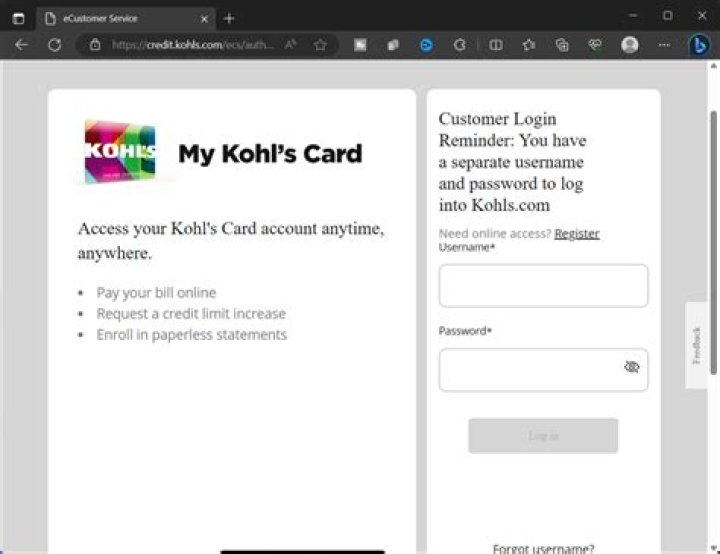 Easily Pay Your Kohl's Credit Card Online: A Fast And Convenient Solution