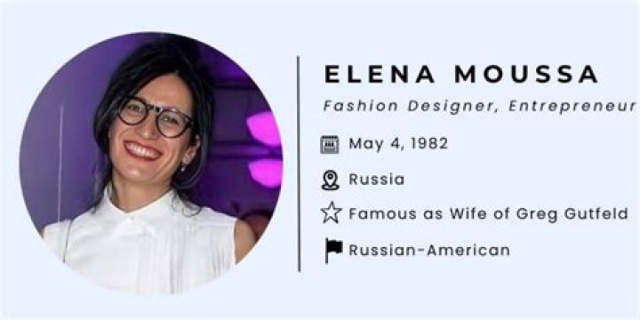 Elena Moussa Net Worth 2024