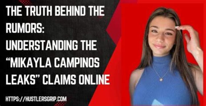 Exclusive: Uncovering The Truth Behind Mikayla Campinos' Leaked Content