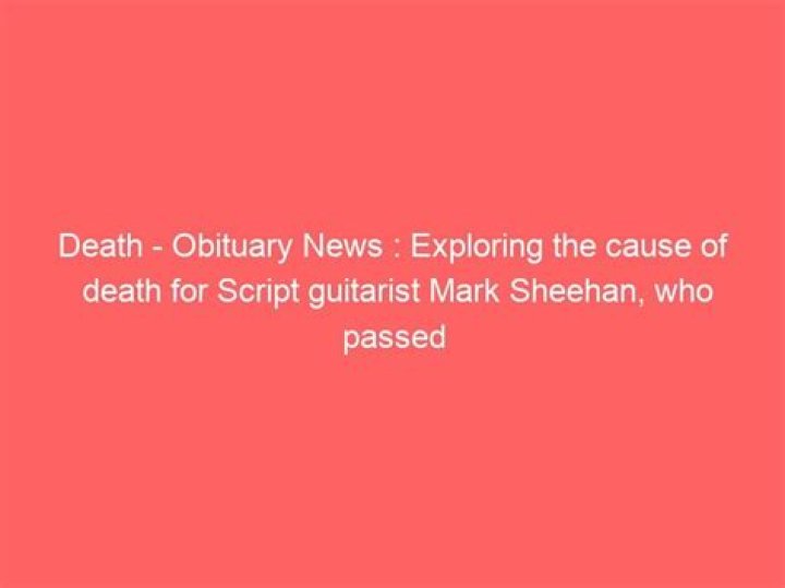 Exploring The Cause Of Death