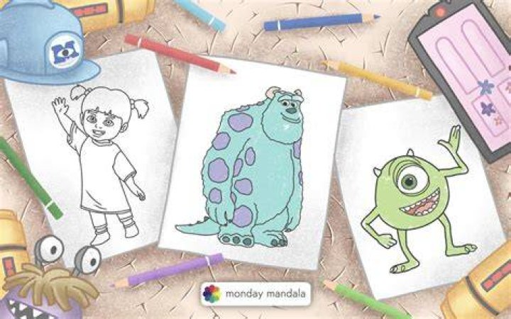 Exploring The Colorful World Of Characters From Monster Inc