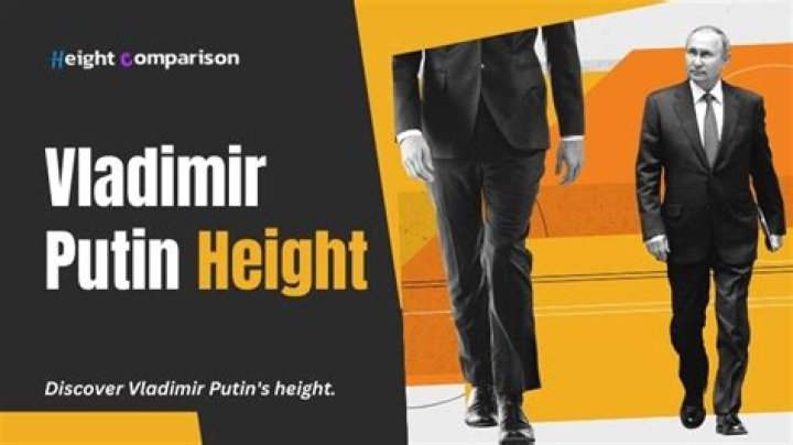 Exploring The Height Of Vladimir Putin: How Tall Is He Really?