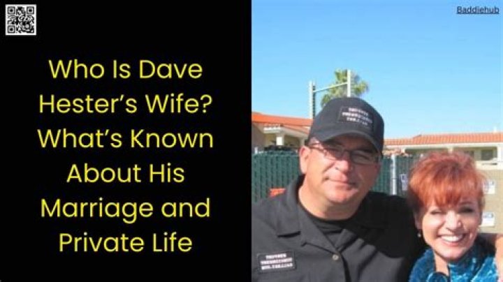Exploring The Identity Of Dave Hester's Wife