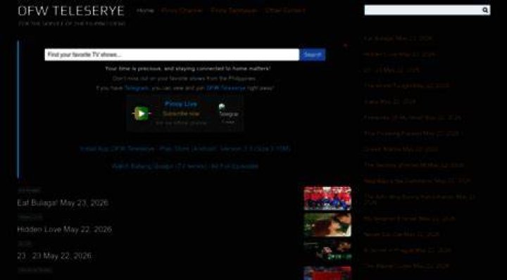 Exploring The World Of OFW Teleserye Replay