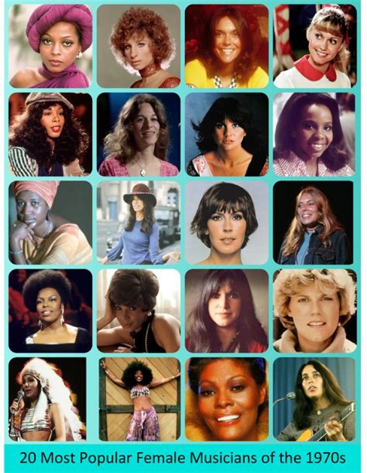 Female Singers Of The Groovy 70s