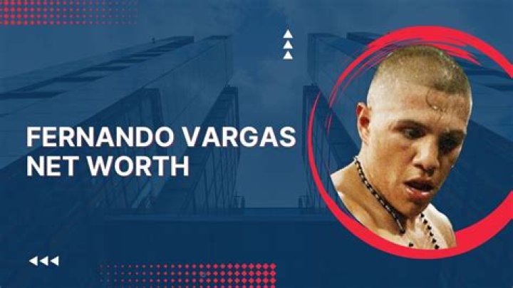 Fernando Vargas Net Worth | Celebrity Net Worth