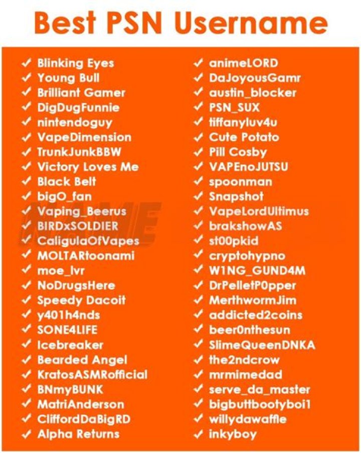 Find The Perfect PSN Username