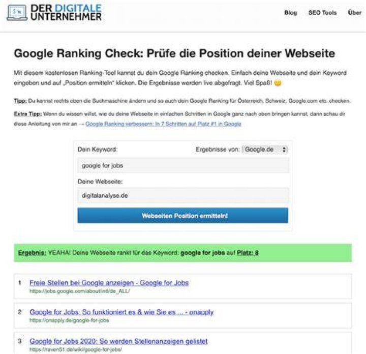 Find Your Google Ranking: Check Your Position Now!