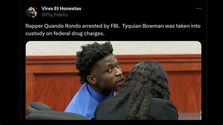 Fortune explored as rapper gets arrested by FBI on federal drug charges
