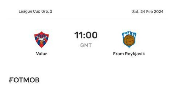 Fram - Valur live match 22 July 2024 Today