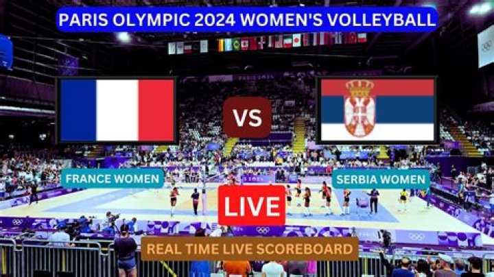 France VS Serbia Live Broadcast 29/07/2024 Free