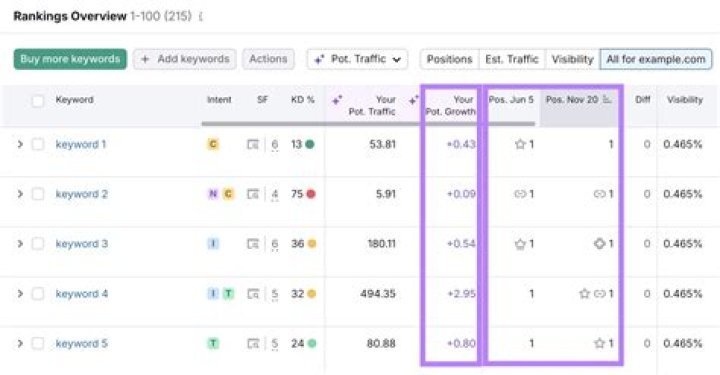 Free Keyword Position Reporting Tool | Track Rankings & Improve Visibility