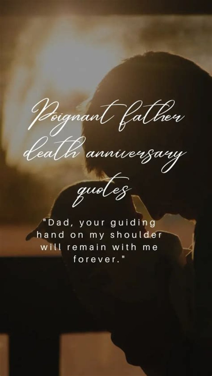 Friend Father Death Anniversary Quotes