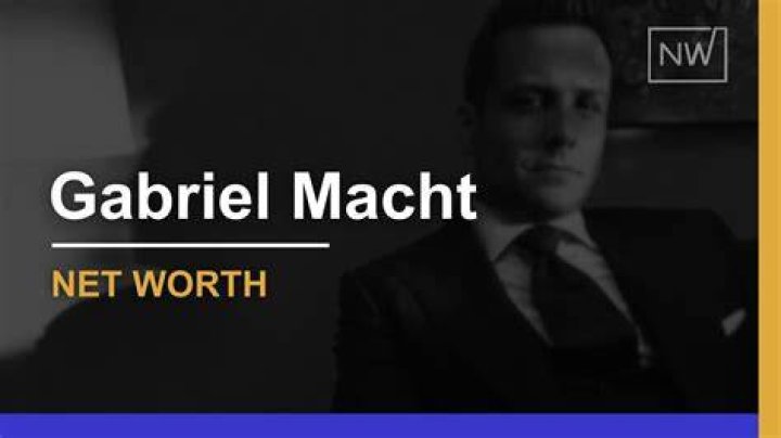 Gabriel Macht's Wealth: A Fortune Uncovered