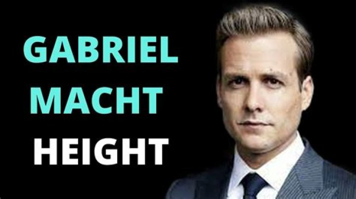 Gabriel Macht Height