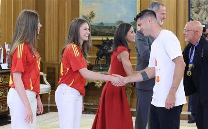 Gavi And The Princess Of Spain: A Royal Connection