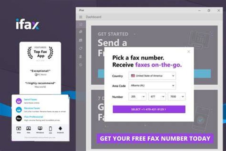Get Your Free Fax Number Now!