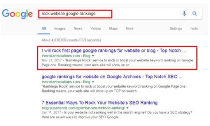 Getting Your Website To The Top Of Google Rankings For "google Ranking Keyword"